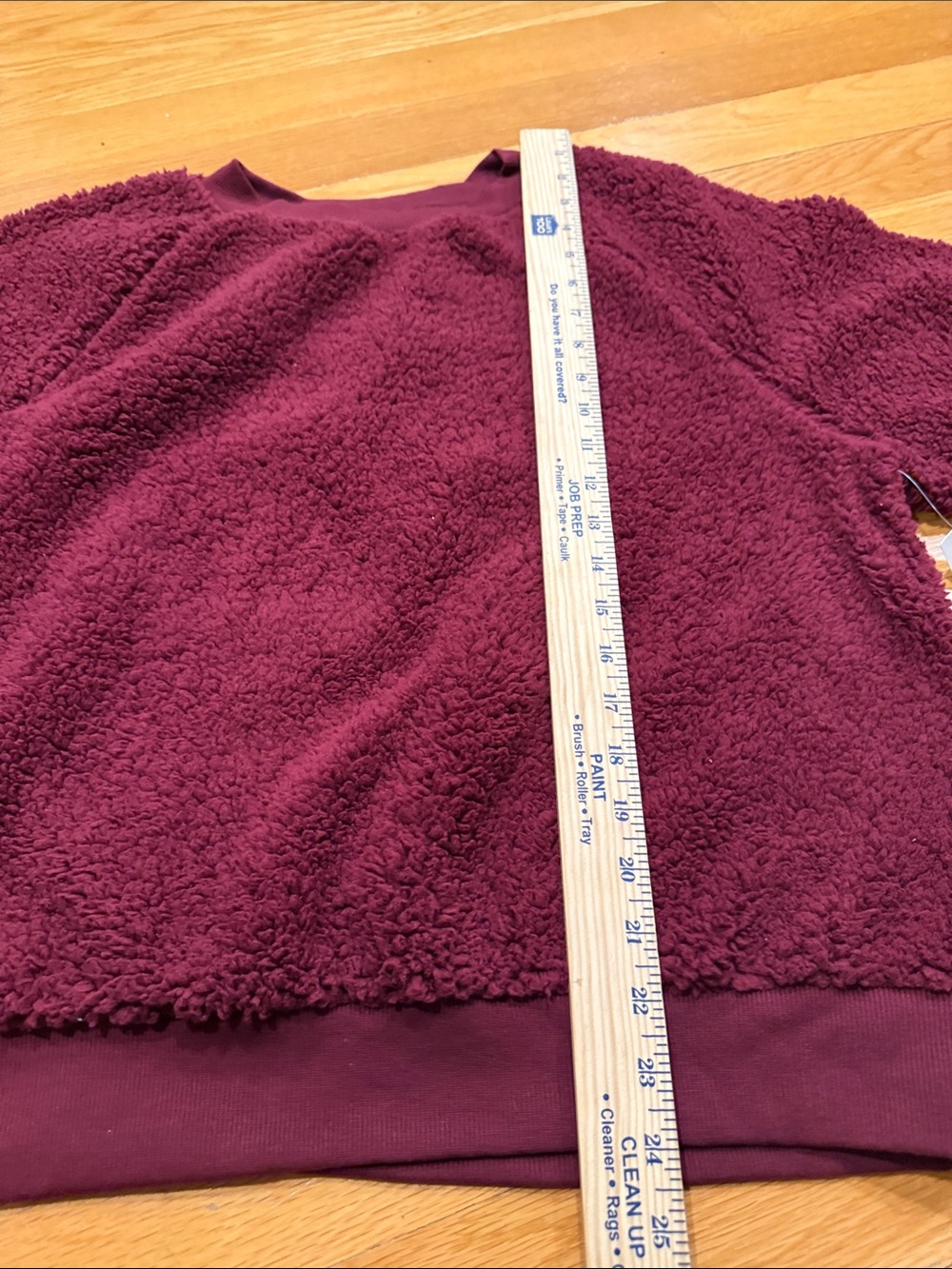 NWT Old Navy loose cozy Sherpa sweatshirt size large . - Picture 4 of 8